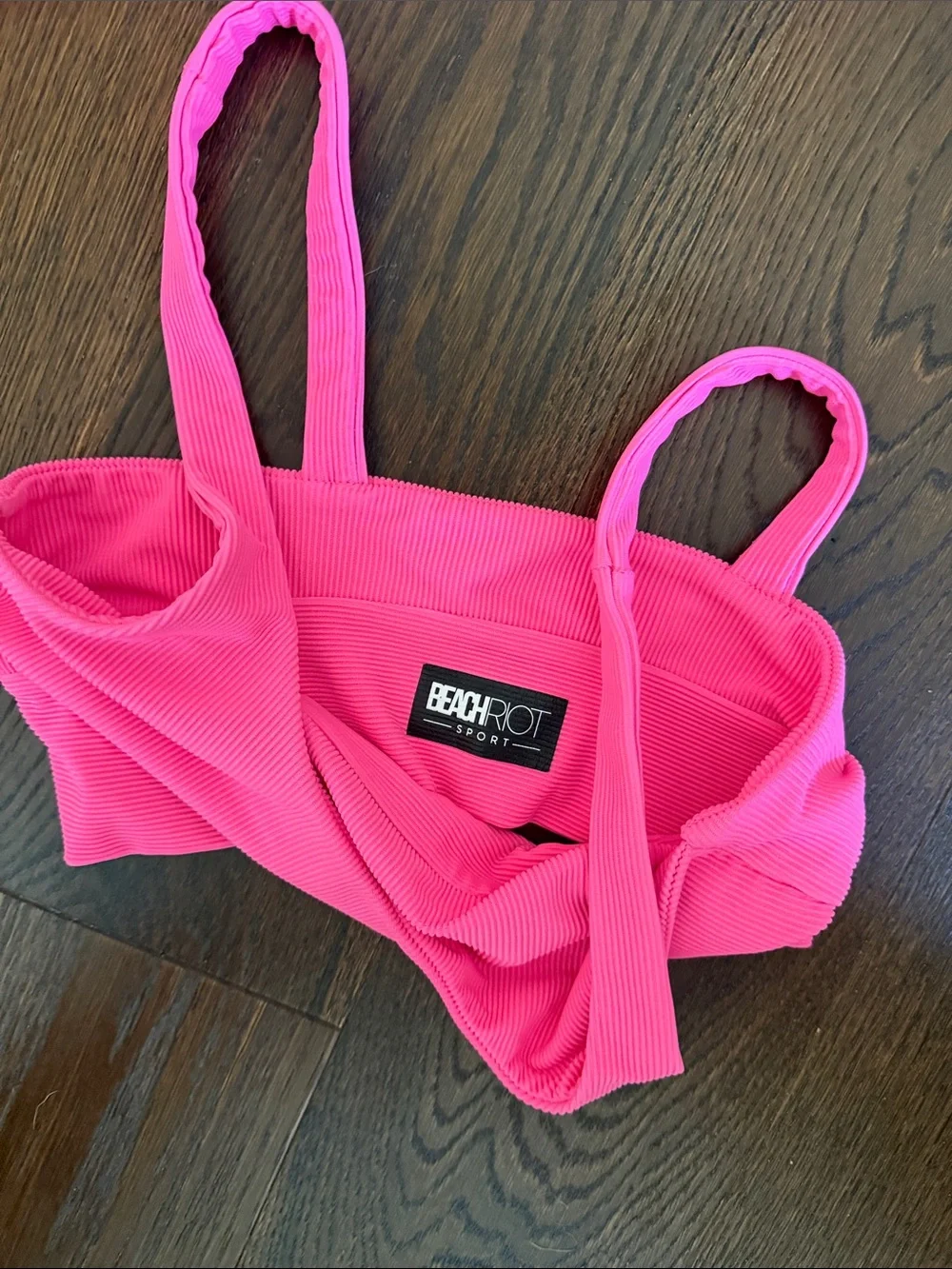 Beach riot Active Crop Top & Long-Sleeve Layering Set